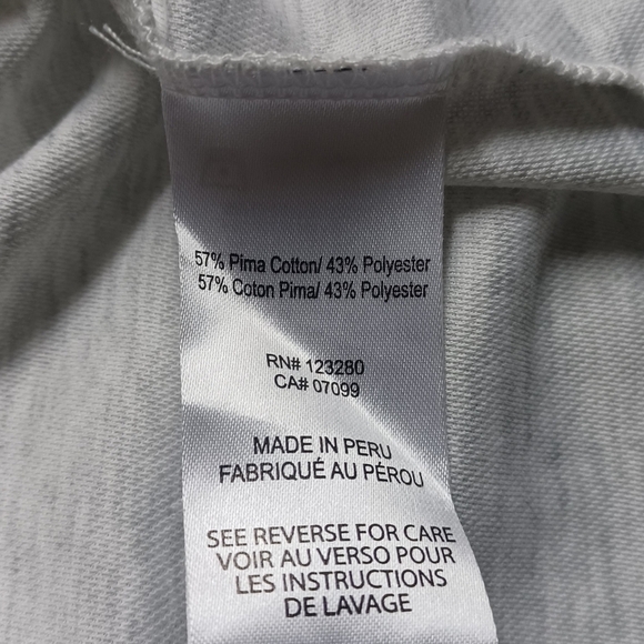 Travis Matthew Men's Gray Long Sleeve Shirt - Picture 7 of 11